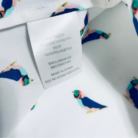 Daniel Rainn Estefany Lace Detail Split Neck Top size S - Picture 6 of 9